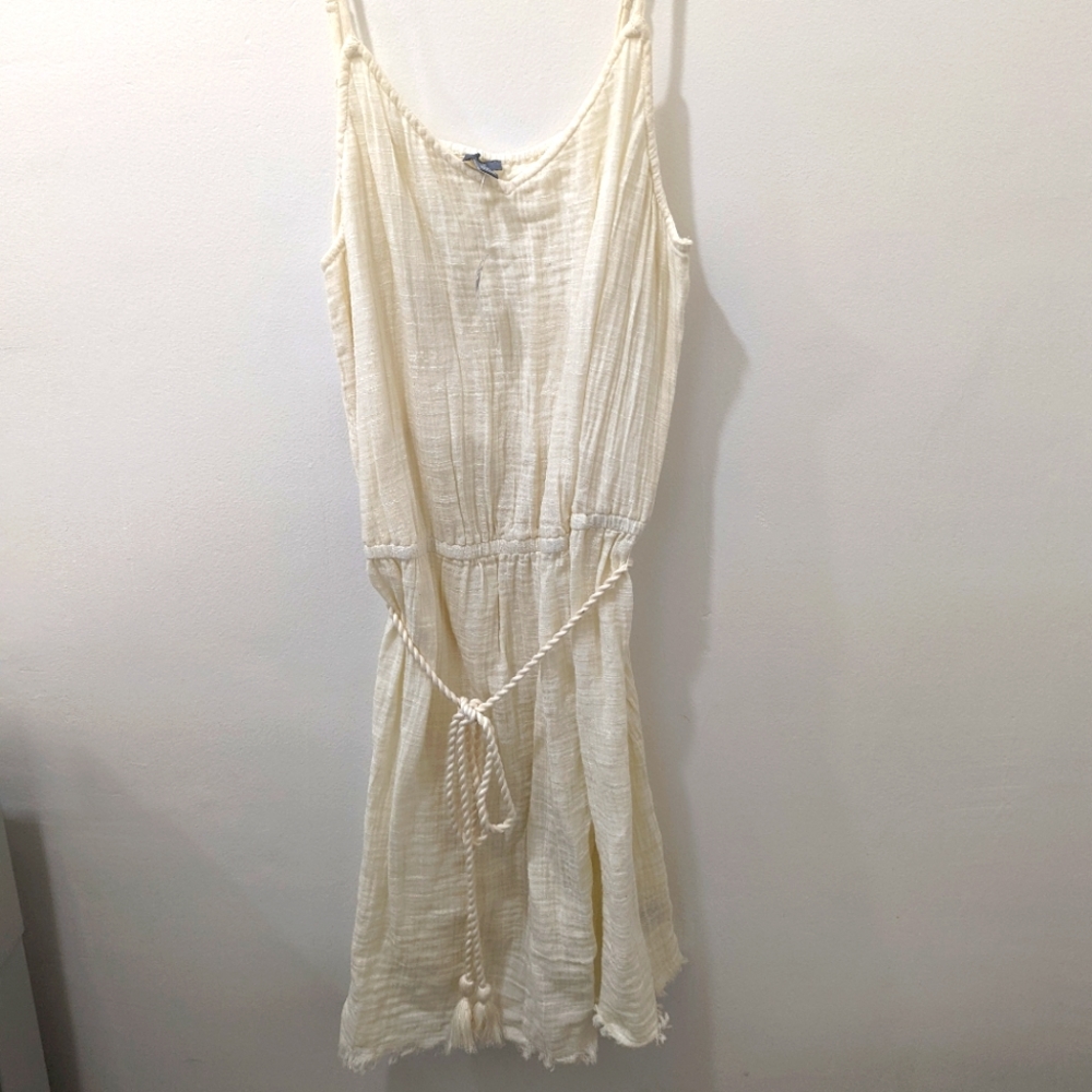 Aerie Raw Hem Muslin Cover Up